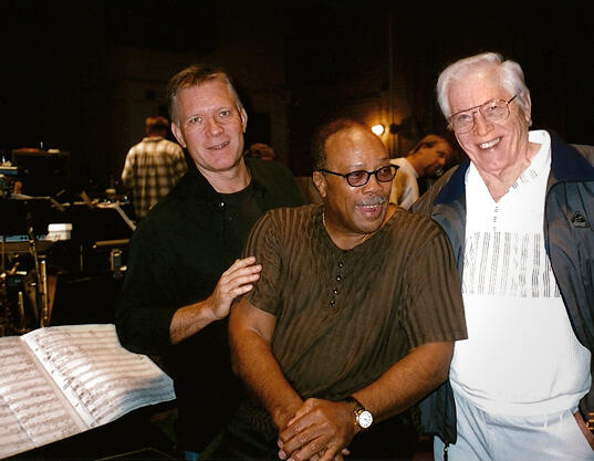 Larry Williams, Quincy Jones, and Larry&#39;s dad