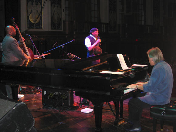 Christian McBride, Al Jarreau, and Larry Williams, Symphony Concert series