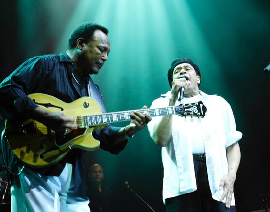 George Benson and Al Jarreau World Tour - Monte Carlo.