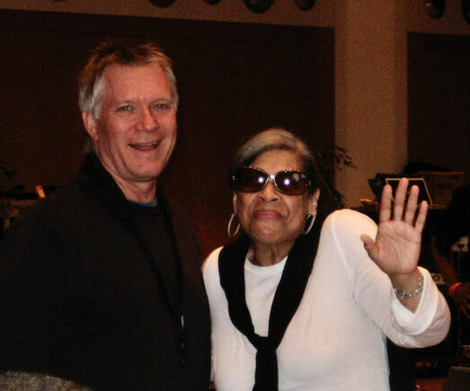 Larry with Patti Austin